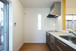 注文住宅ここち家名古屋市Y様邸キッチン