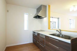 注文住宅ここち家名古屋市Y様邸キッチン