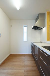 注文住宅ここち家名古屋市Y様邸キッチン