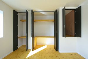 注文住宅ここち家名古屋市Y様邸収納クローゼット