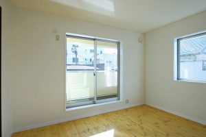 注文住宅ここち家名古屋市Y様邸2階掃き出し窓