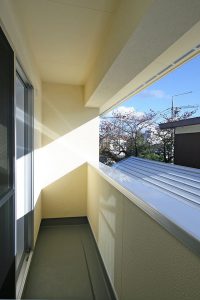 注文住宅ここち家名古屋市Y様邸2階ベランダ