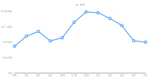 注文住宅ここち家一年間の光熱費